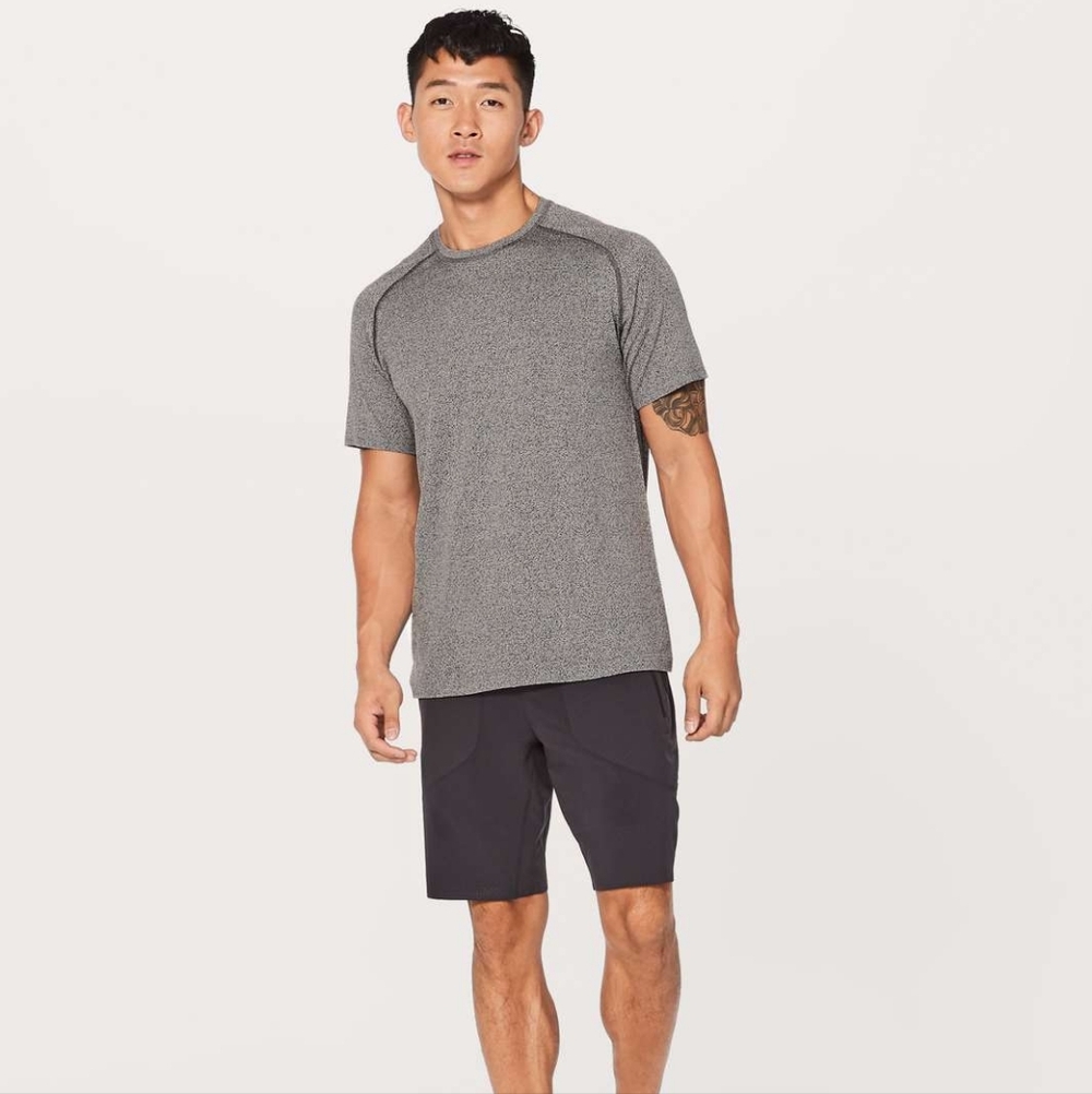 LULULEMON Grey Mens Metal Vent Tech Tee M